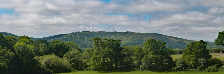 There's always a view of Butser Hill