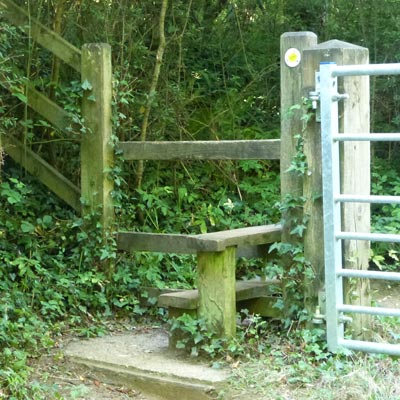 The FIRST stile of the day!
