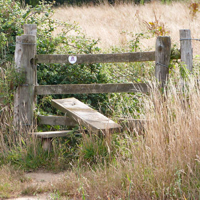 SECOND stile (we've photographed the FIRST stile before)